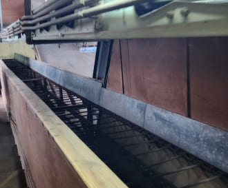 繭を乾燥させる乾燥機2