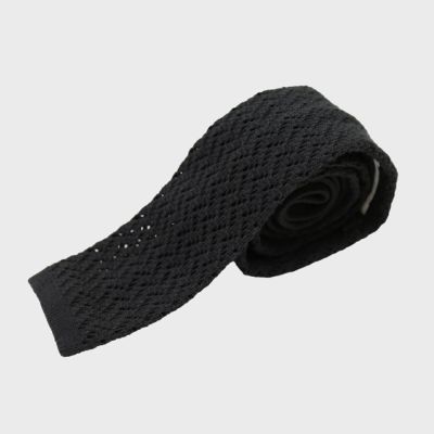 KINSHOKUネクタイ 海島綿 Sea Island Cotton ニットタイ ドット