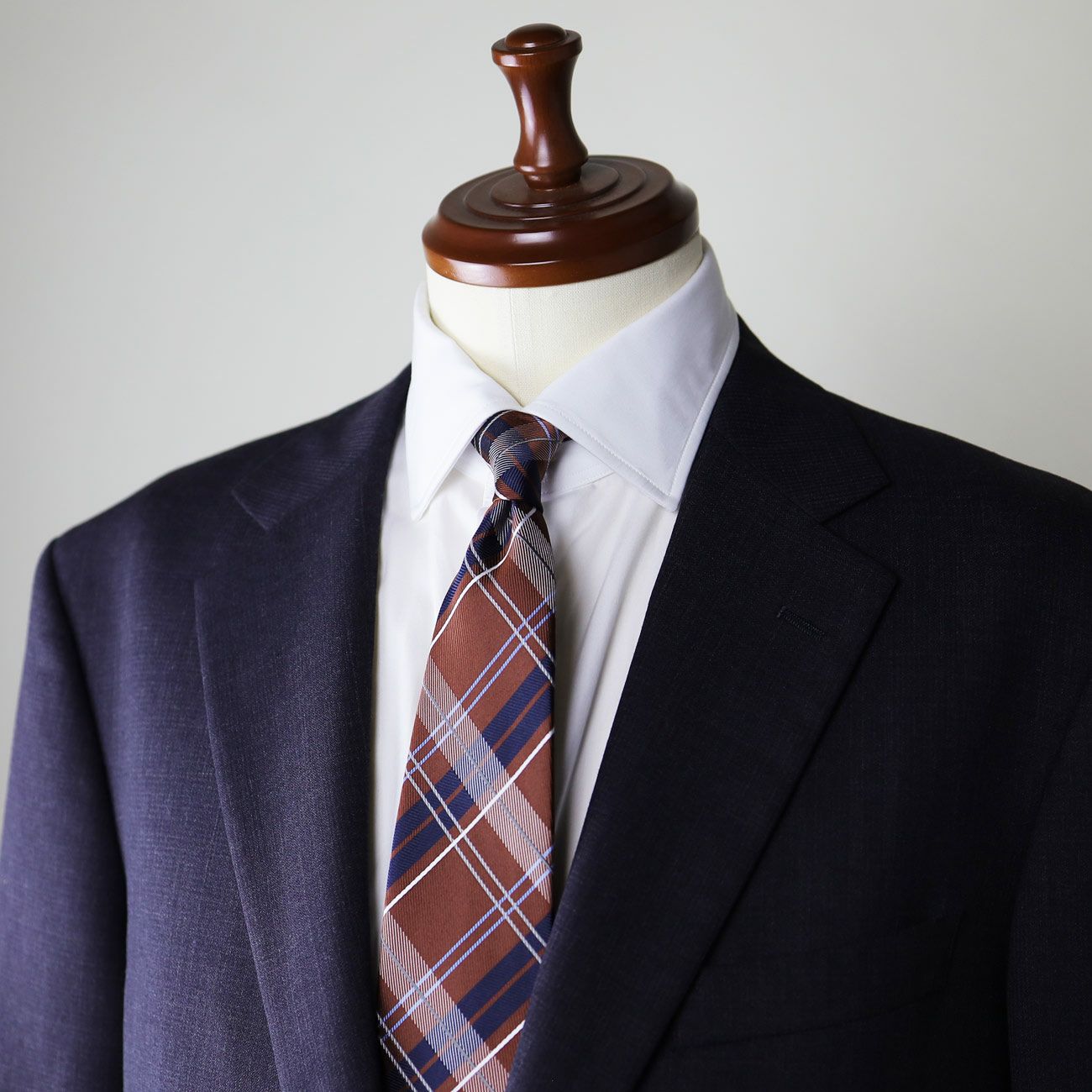 HERMES エルメス ネクタイ オレンジ ソリッドタイ スーツ シャツ