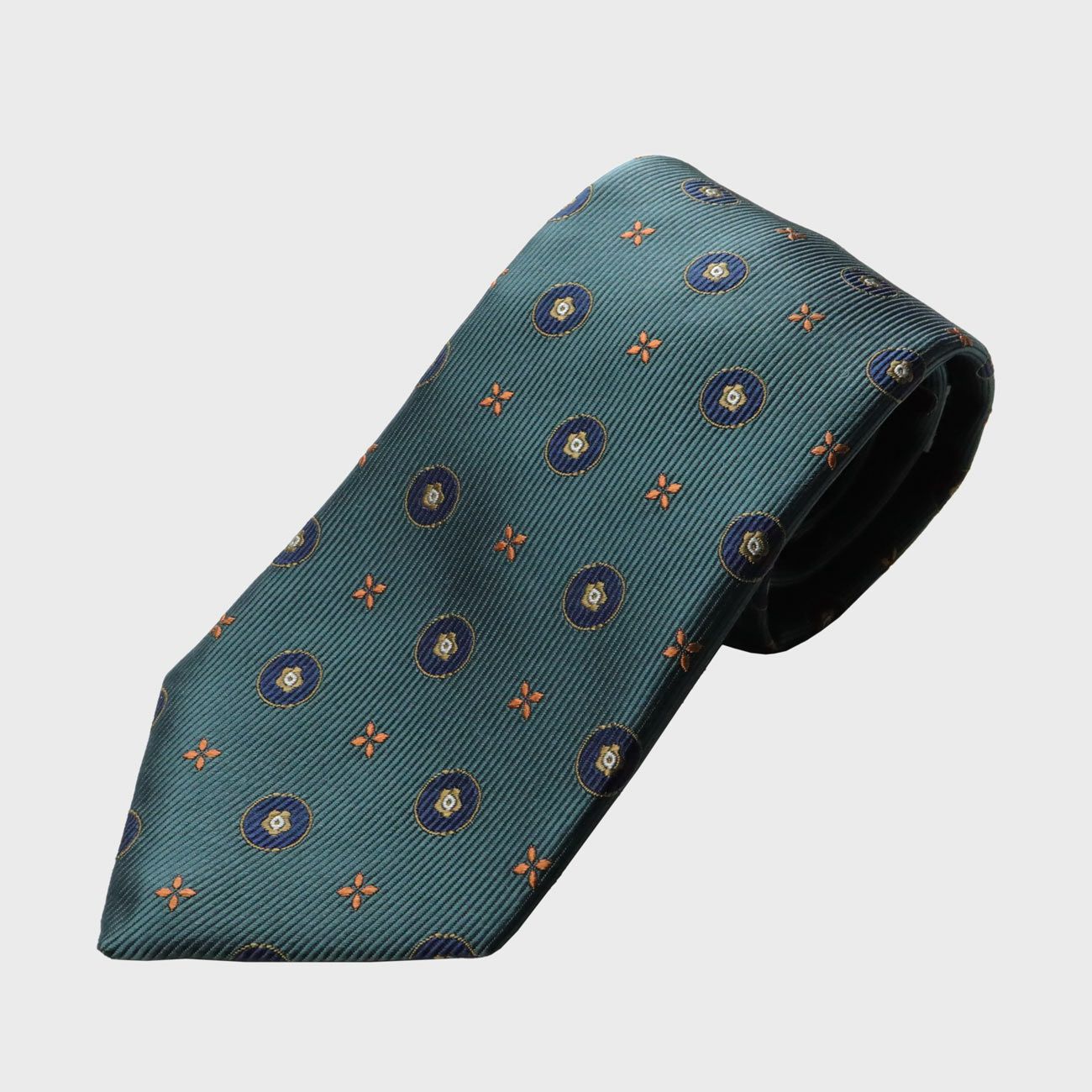 KINSHOKUネクタイ ブルーベリーモチーフ・ネイビー | SEIWA ONLINE STORE