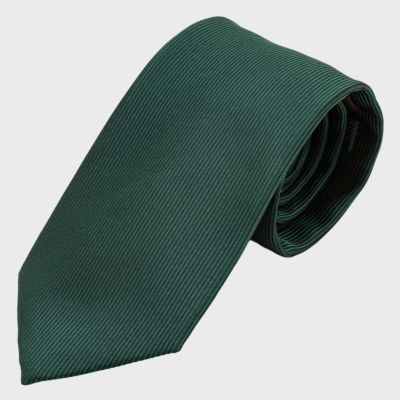 ROYTOUCHネクタイ 純国産リッチタテアヤソリッド・グリーン