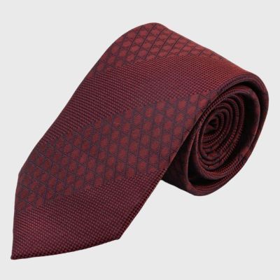 KINSHOKUネクタイ 純国産江戸小紋パッチワーク・ブルー